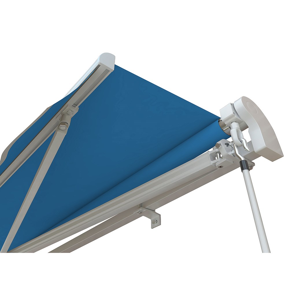 Budget Manual Awning | Azure Blue