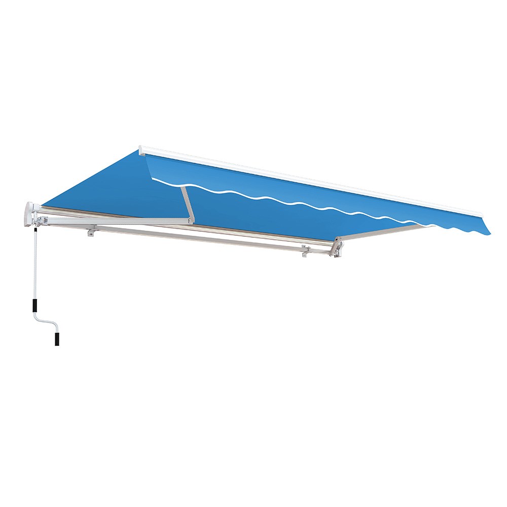 Standard Manual Awning | Azure Blue