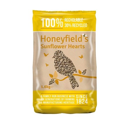 Honeyfields Sunflower Hearts 1.6Kg