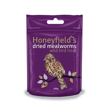 Honeyfields Mealworms 100g