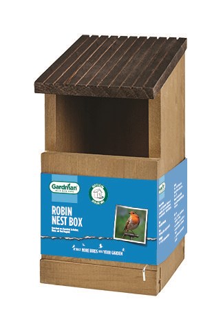 Robin Nest Box by Gardman