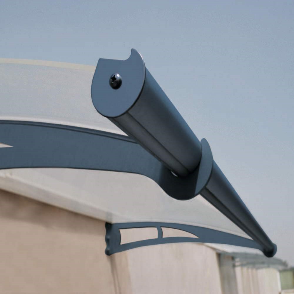 Palram - Canopia Canopy Aquila 4500 Grey - Clear 3' x 15'