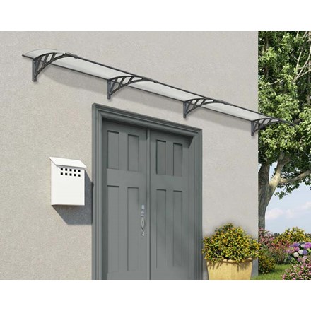Palram - Canopia Canopy Neo 4050 Twinwall - Grey 0' 0'