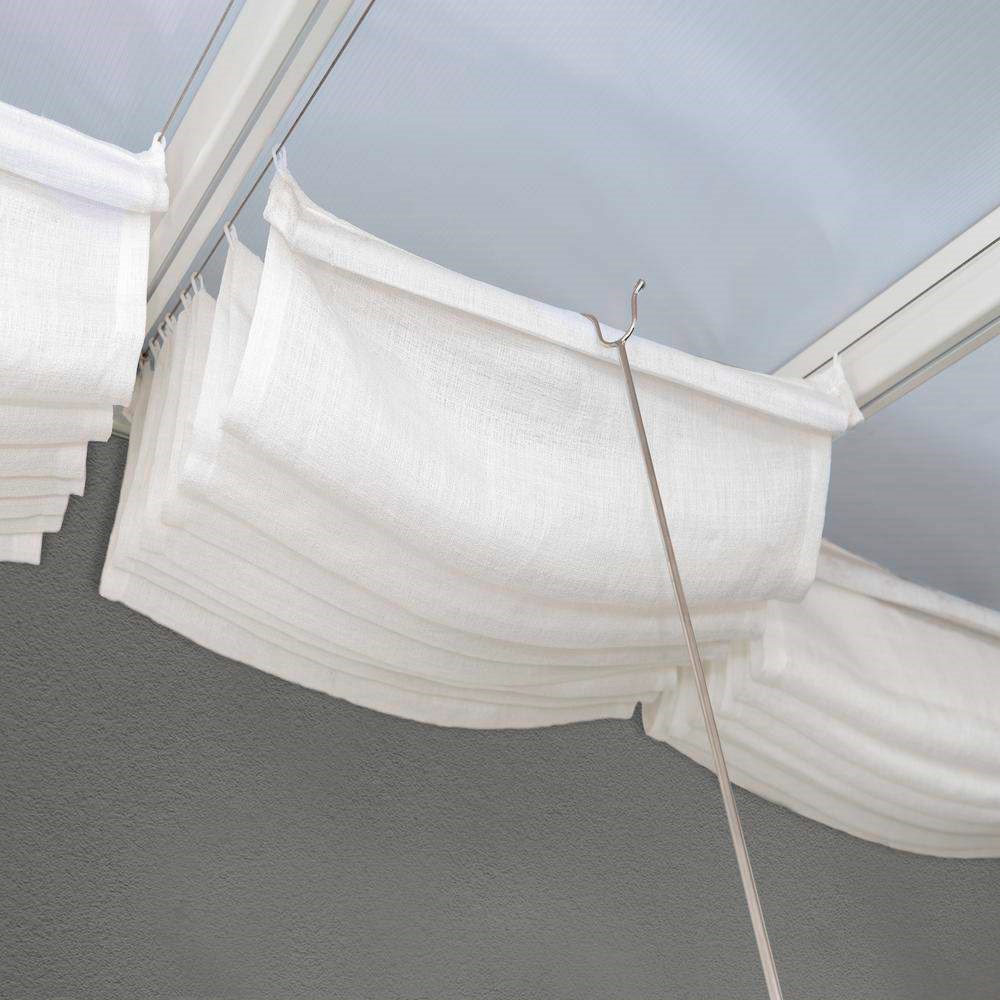 Palram - Canopia Patio Cover Roof Blinds 3m x 3.05 - White