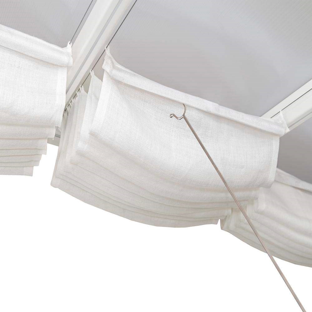 Palram - Canopia Patio Cover Roof Blinds 3m x 3.05 - White