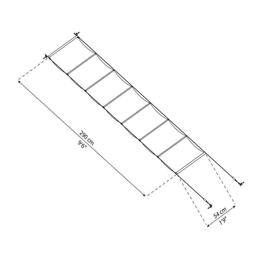 Palram - Canopia Patio Cover Roof Blinds 3m x 3.05 - White