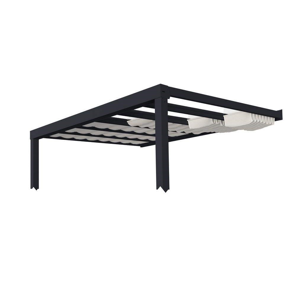 Palram - Canopia Stockholm Roof Blinds 3.4 x 5.2 - White 2' x 11'