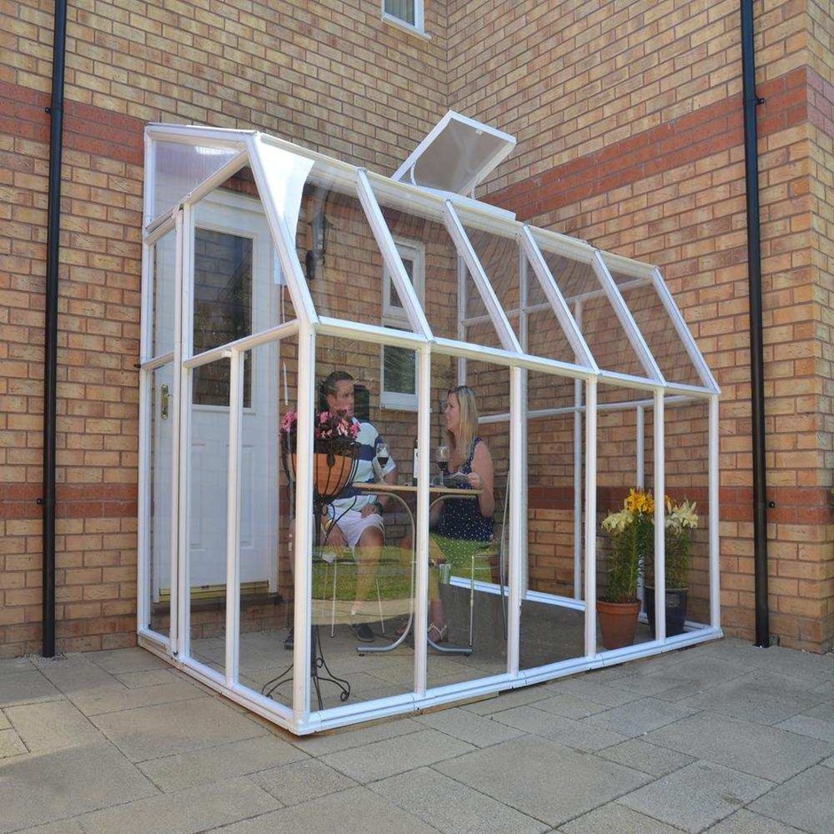 Palram - Canopia Sun Room Clear 6x10 7' x 11'