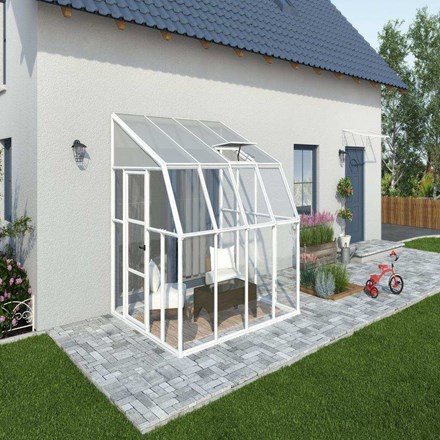 Palram - Canopia Sun Room Clear 8x8 8' x 9'