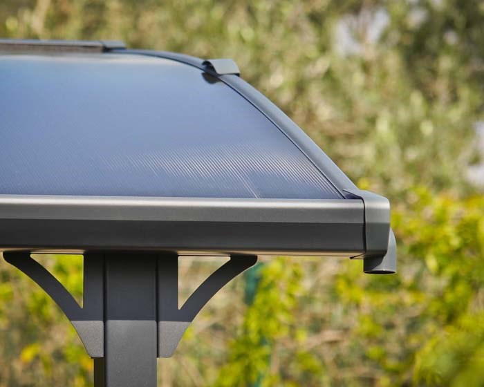 Palram - Canopia Carport Alpine 5000 RV - Grey 12' x 17'