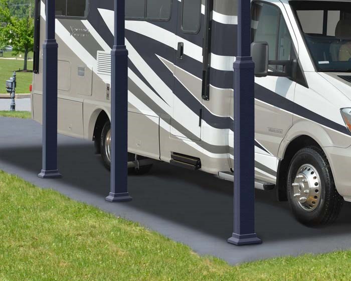 Palram - Canopia Carport Alpine 5000 RV - Grey 12' x 17'