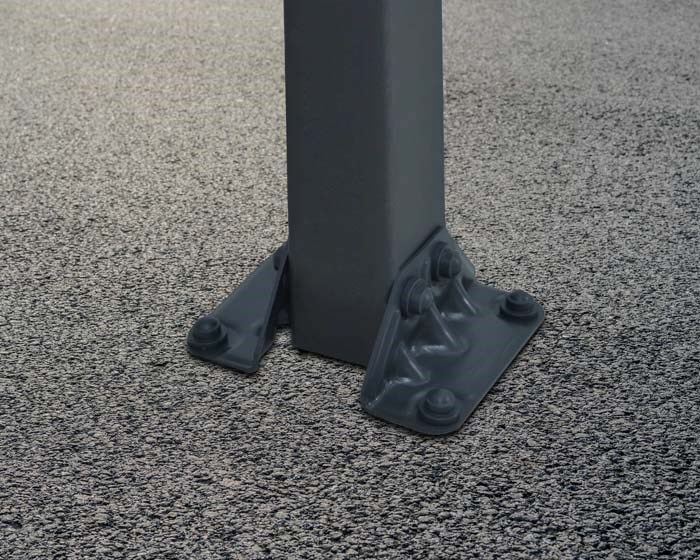 Palram - Canopia Carport Arcadia 8500 - Grey 12' x 28'