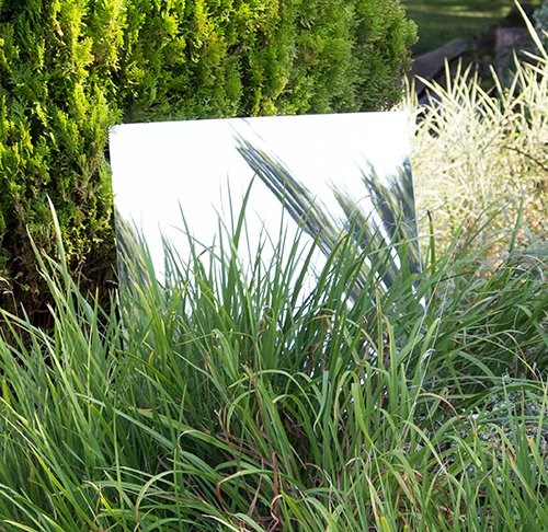 2ft x 2ft Small Square Garden Mirror - by Reflect™