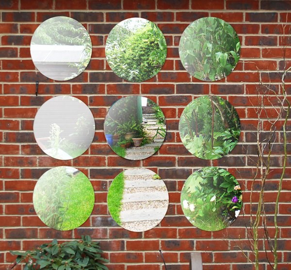 Round Garden Mirrors