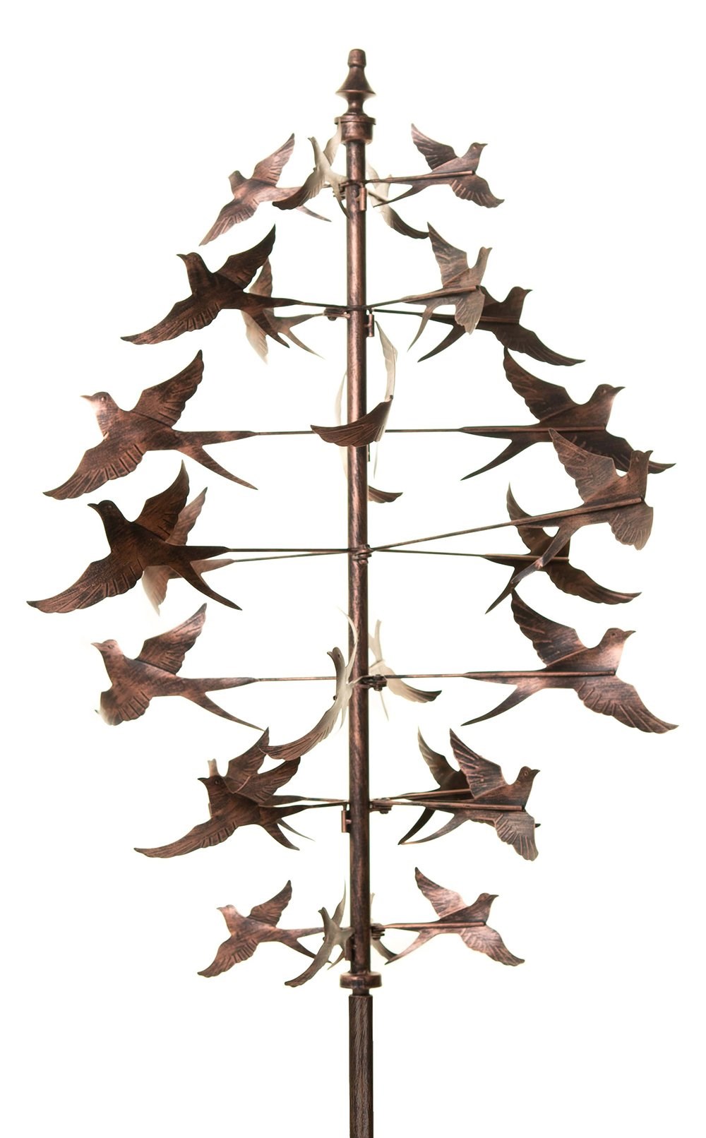 Creekwood Bronze Swallows Wind Spinners