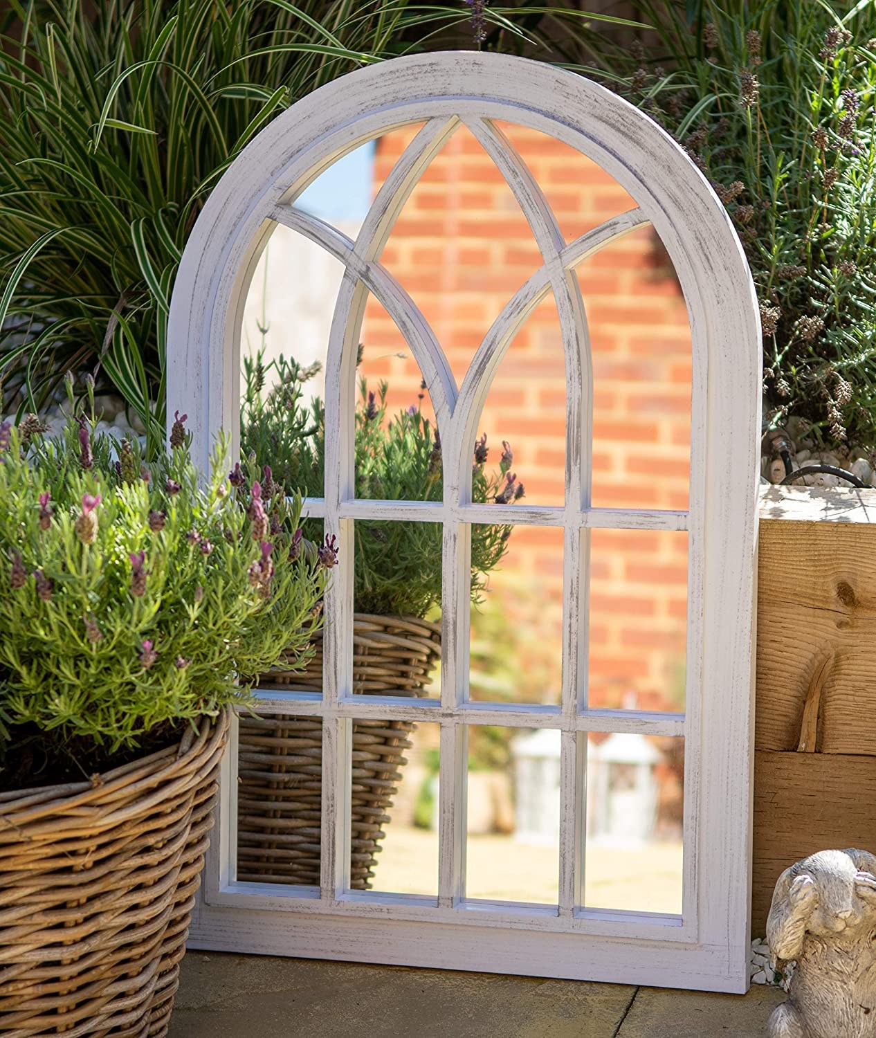 Toscana Arched Garden Mirror