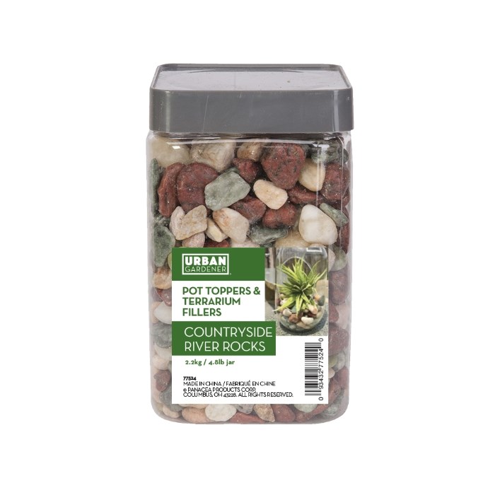 Countryside River Rocks Pot Toppers 2.2Kg