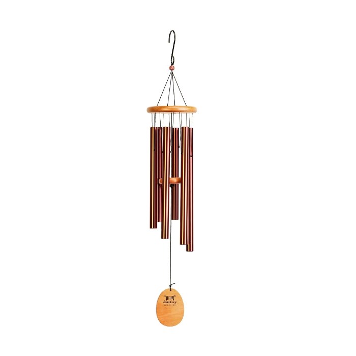 91cm 36” Wood & Aluminum Wind Chime Bronze finish