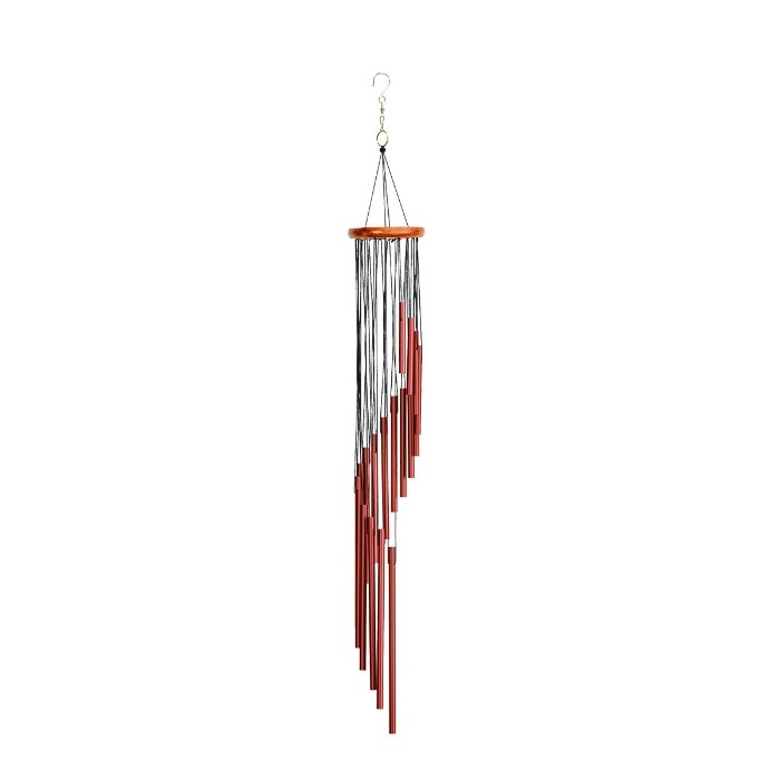 Buy 91cm 36” 18 Tube Wind Chimes Copper finish Delivery by Primrose