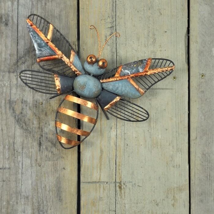 H26cm Garden Wall Bee