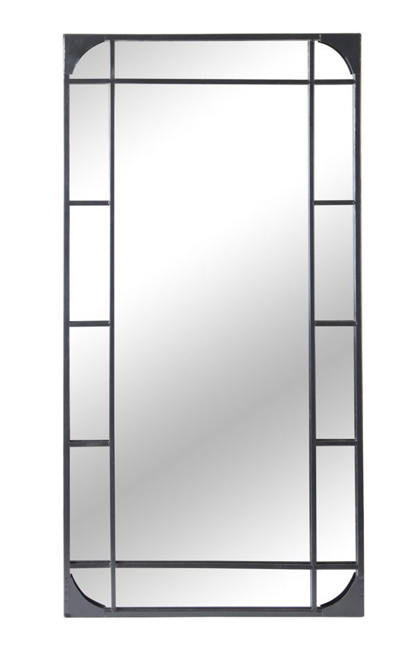 3ft 11in x 2ft Metal Rectangular Glass Garden Mirror - by Reflect™