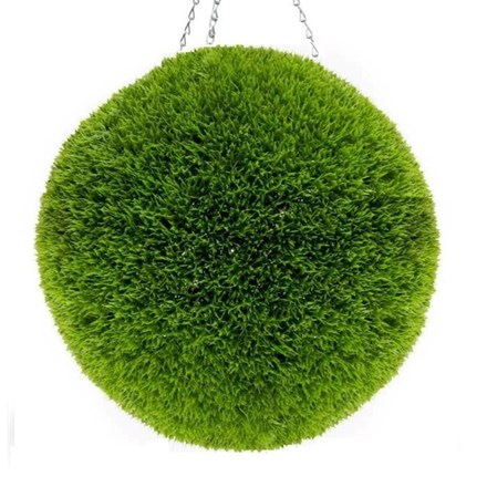 28Cm Artificial Grass Effect Topiary Ball