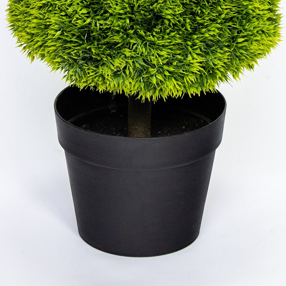 100cm Artificial Topiary Grass Cones By Primrose™