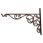 35cm Hanging Basket Bracket - Cast Iron Hook