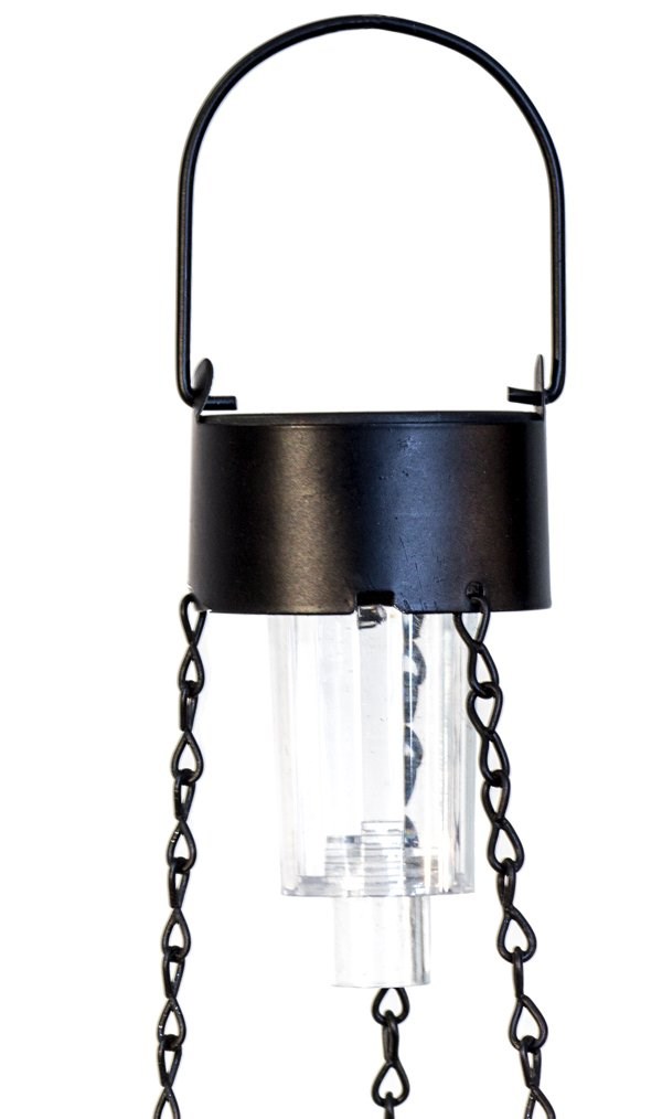 Red Duranta Artificial Hanging Baskets w/ Solar Light | Primrose™