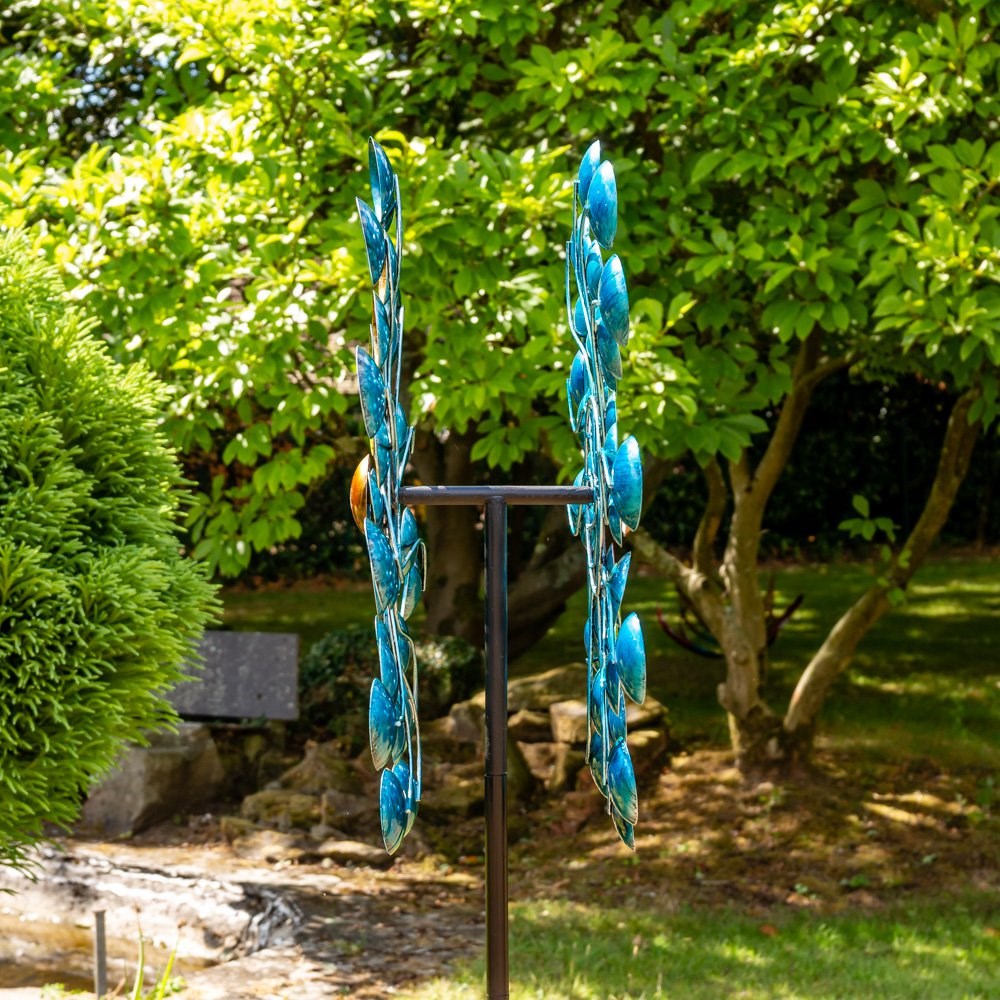 Multicoloured Gem Wind Spinner Dia 61cm by Primrose™