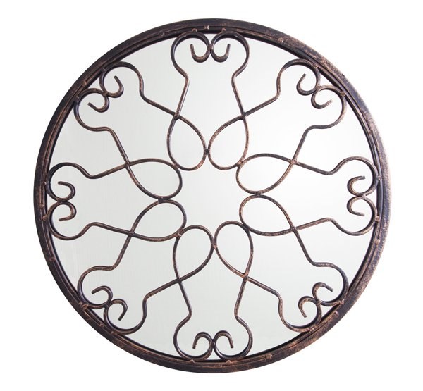 1ft 5in Blossoming Metal Round Mirror - by Reflect™
