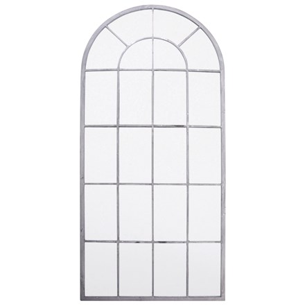 4ft 7in x 2ft 1in Tall Curved Arch Garden Glass Mirror