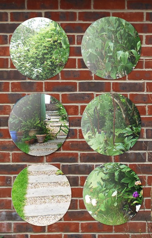 Round Garden Mirrors