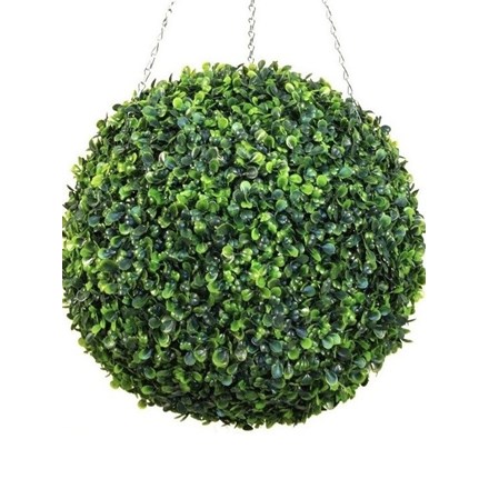 28cm Artificial Topiary Boxwood Ball by Primrose™