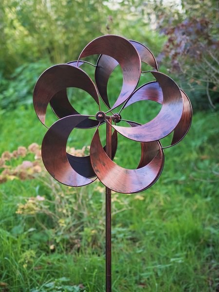 Tatton Burnished Gold Wind Spinner Dia 61cm