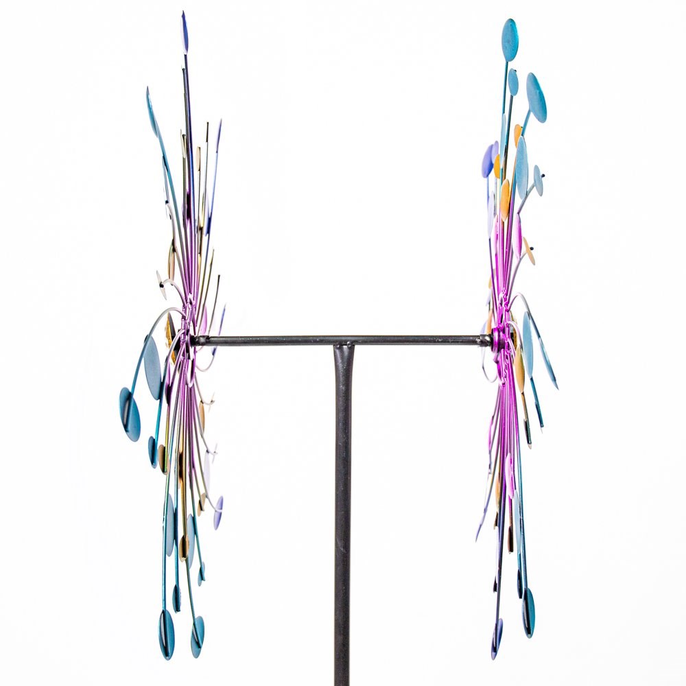 Colourful Eclipse Kinetic Wind Spinner Dia 61.5cm by Primrose™