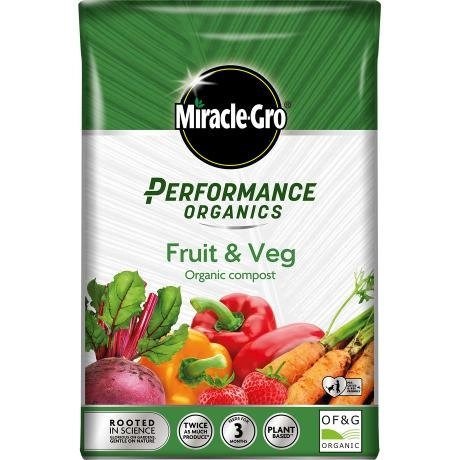 40L Miracle-Gro® Performance Organics Fruit & Veg Compost