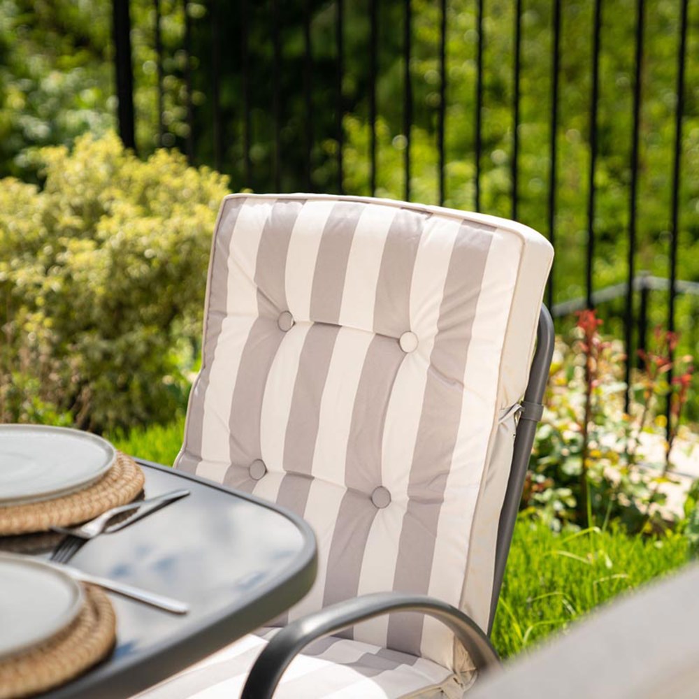 Hadleigh Grey Garden Dining Furniture Set