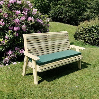 Primrose Deluxe Wooden 3 Seater Bench 1.7m (5ft 6in)