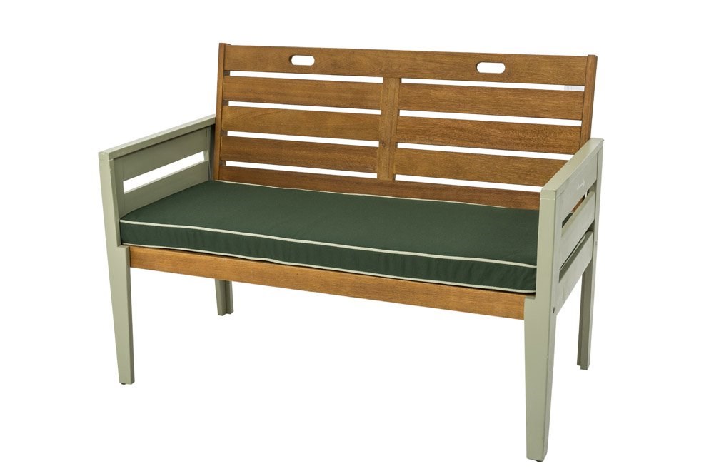 Norfolk Leisure Verdi 2 Seater Wooden Bench Set in Teak/Green