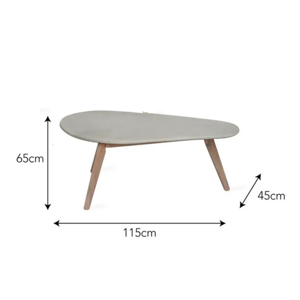 Colwell Outdoor Table Coffee Only in Camel