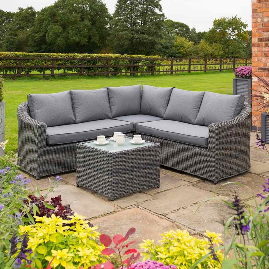 Bunbury Rattan Corner Sofa Set