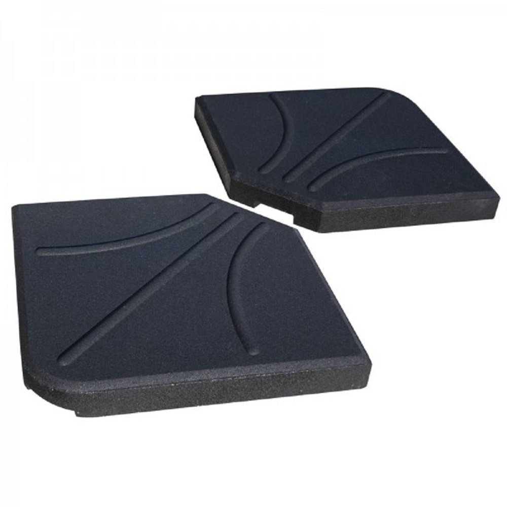 Overhang Parasol Base Weights Pack of 2 by Rowlinson®