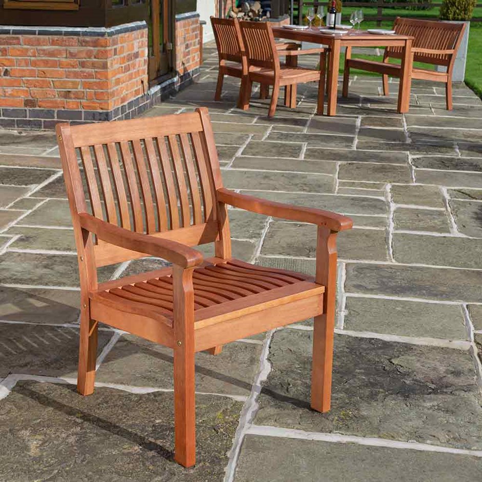 0.87m Willington Hardwood Chair by Rowlinson®