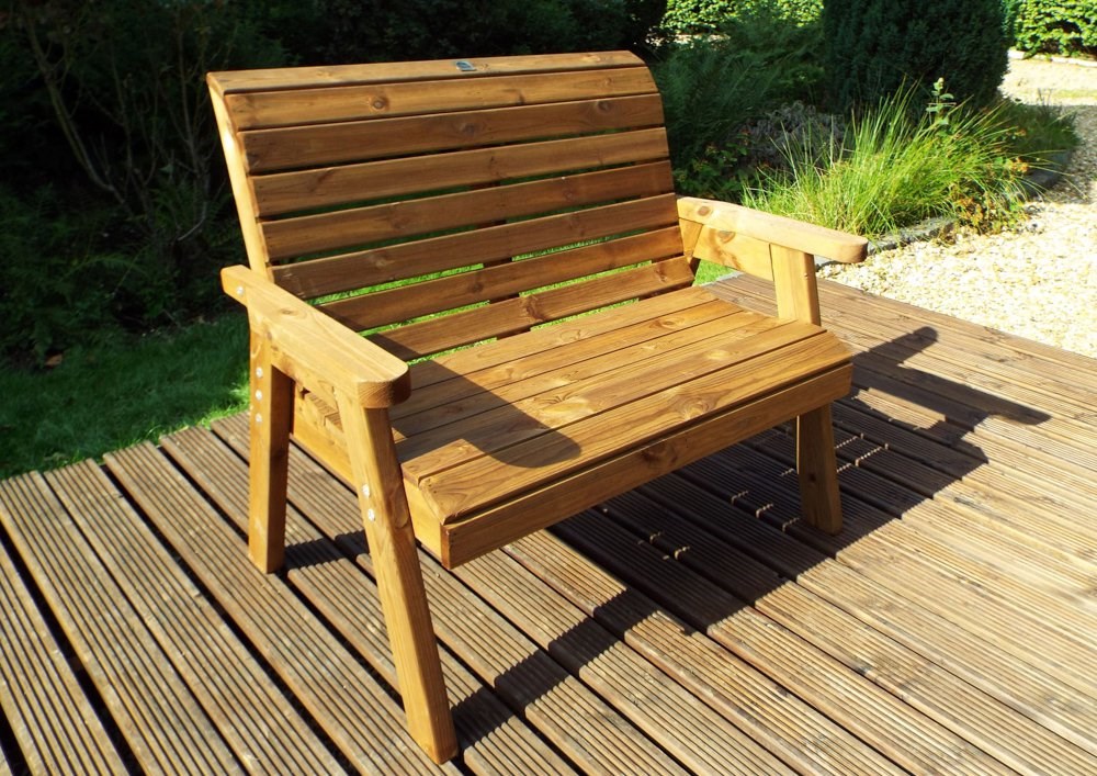 200 Wooden Charles Taylor seats tables trellises and planters