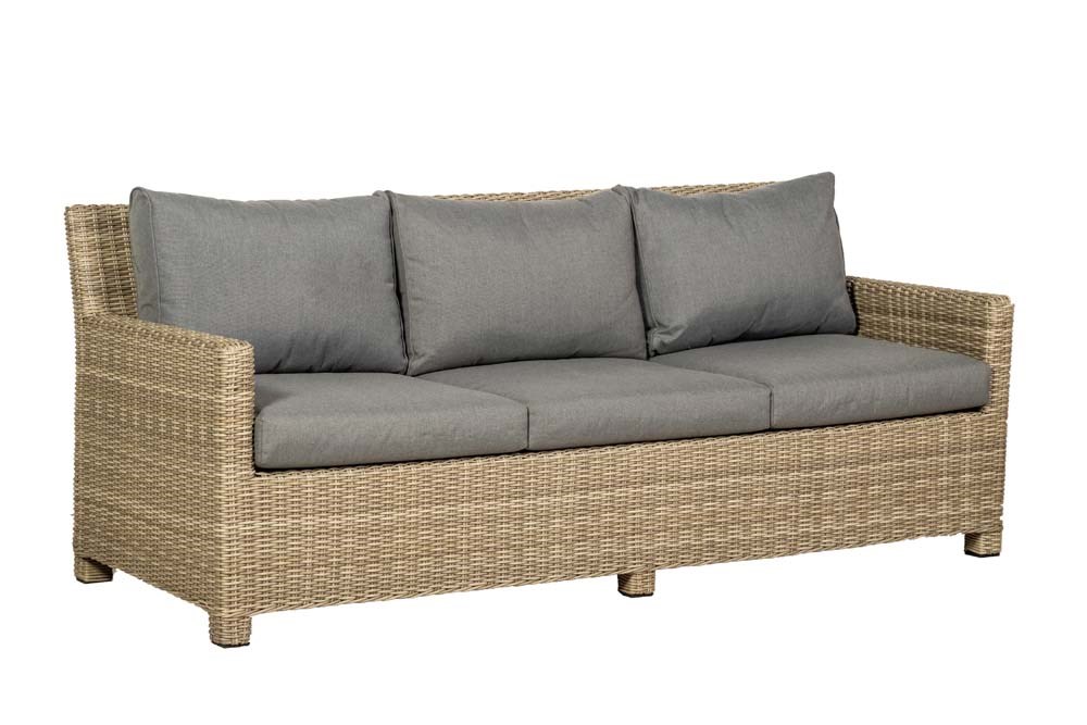 Wentworth Rattan Dining Sofa Set With Adjustable Table
