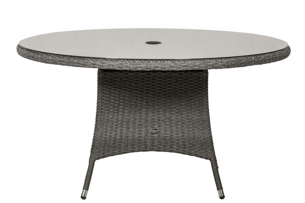 Paris 6 Seater Rattan Dining Set | 140cm Table with 6 Carvers Chairs