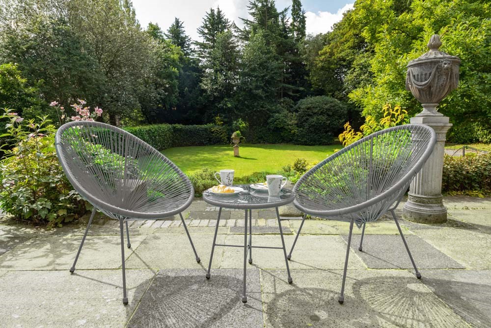 Egg chair metal online