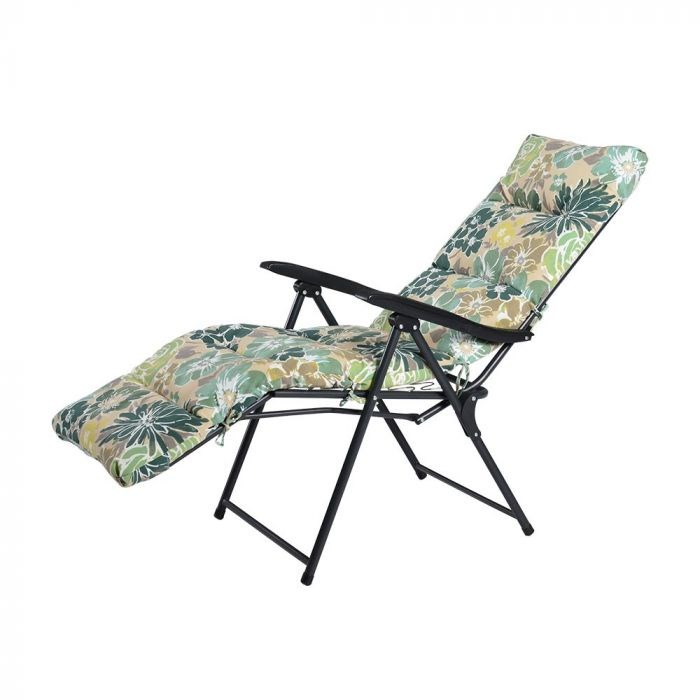 Hadleigh Pair of Floral Pattern Recliner Lounger Chairs by Hectare®
