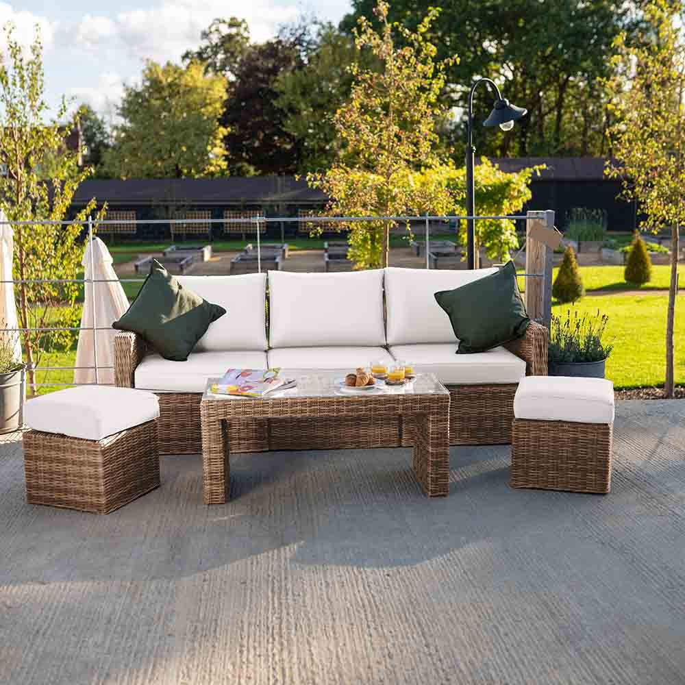 100 Rattan Wicker Garden Furniture Sets from 289.99